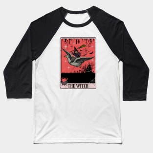 Witch Tarot Card Baseball T-Shirt